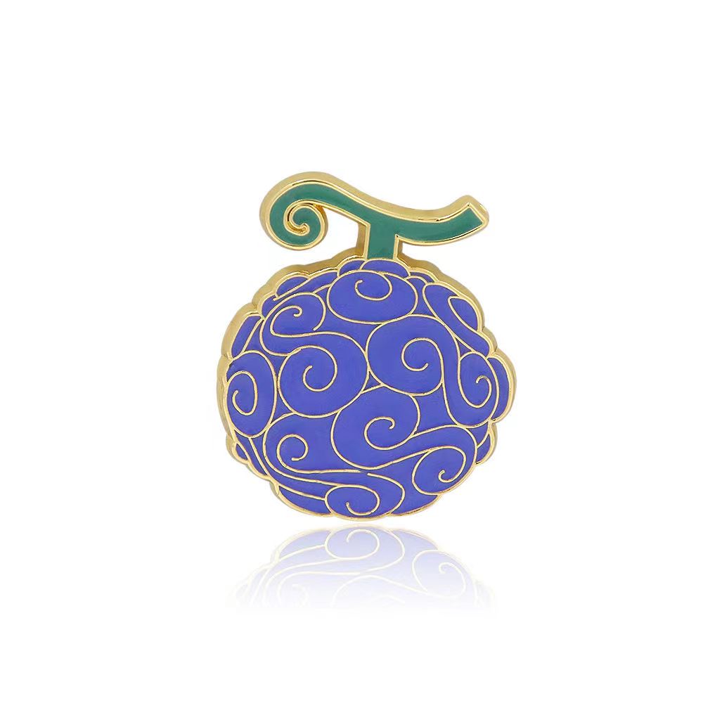 Devil Fruit Metal Pin