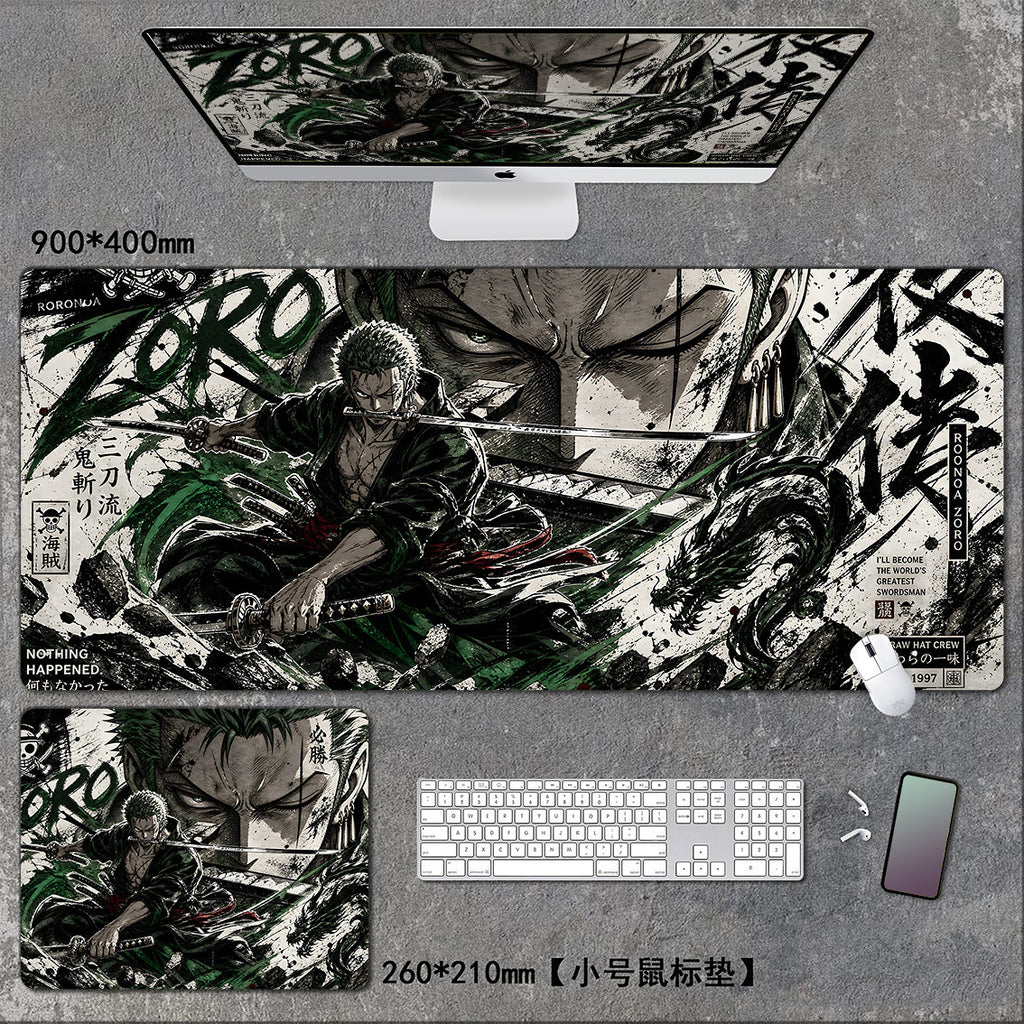 One Piece XXL Gaming Mouse Pad – Extended Anime Desk Mat for Gaming & Office 🏴‍☠️