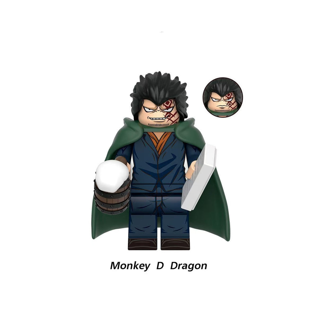 New edition,Dragon,Kuzan,Beckman Building Block Mini Figure