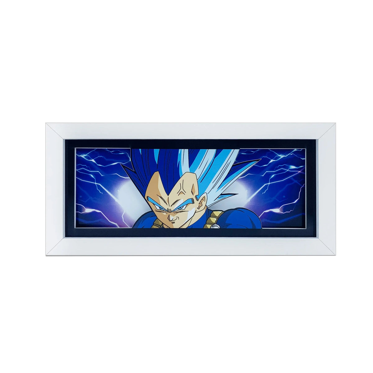 Super Saiyan Blue Evolved Vegeta Dragon Ball Super LED Light Box – Moodixa™ product image 4 of 4