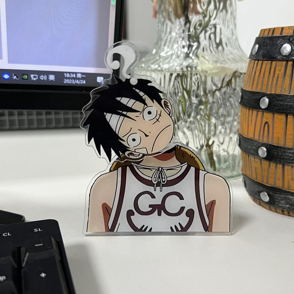 Straw Hat Pirates Bobblehead Acrylic Figure Toy