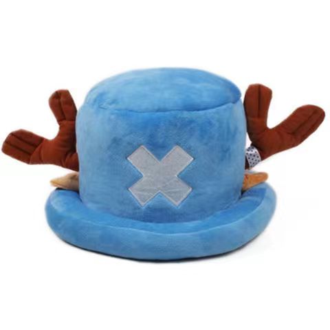 Chopper Plush Hat Soft Anime-Inspired Cosplay Hat