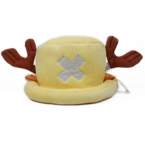 Chopper Plush Hat Soft Anime-Inspired Cosplay Hat