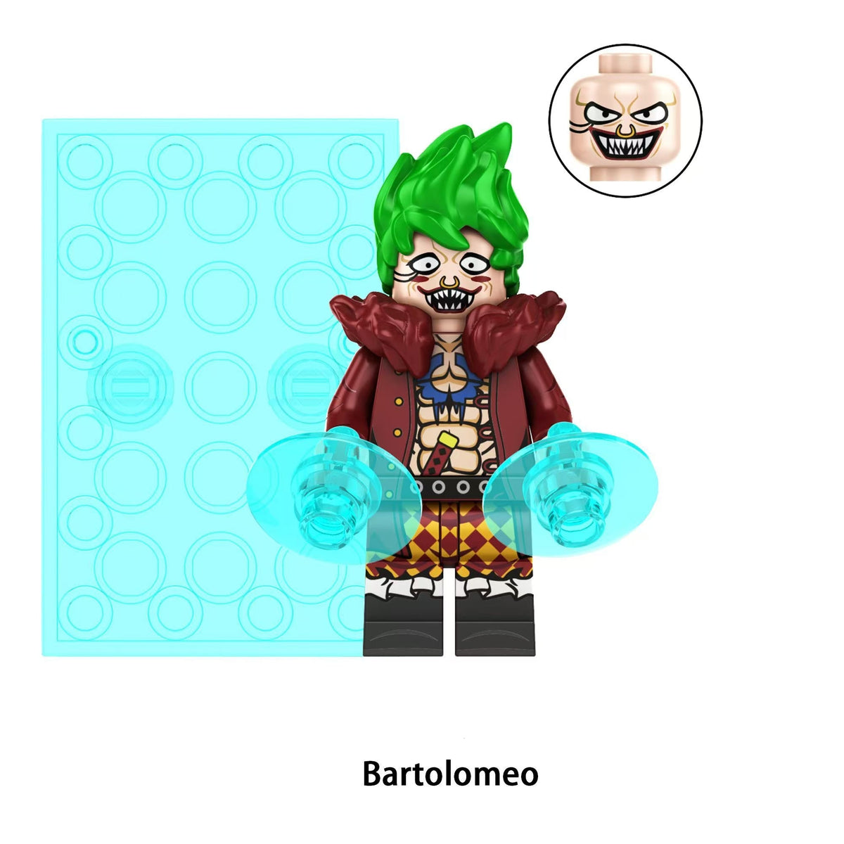 Bartolomeo, Kid, Ryuma Building Block Mini Figure – anime figure product photo 2 | Moodixa™