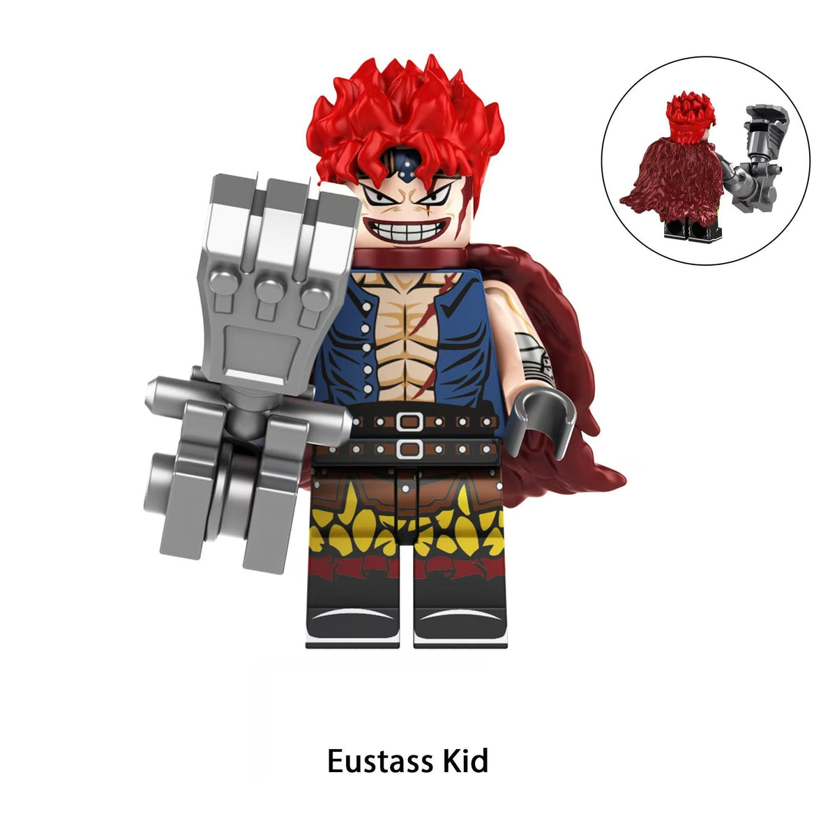 Bartolomeo, Kid, Ryuma Building Block Mini Figure – anime figure product photo 3 | Moodixa™