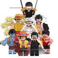 New edition,Nightmare Luffy,Fleet Admiral Akainu Building Block Mini Figure