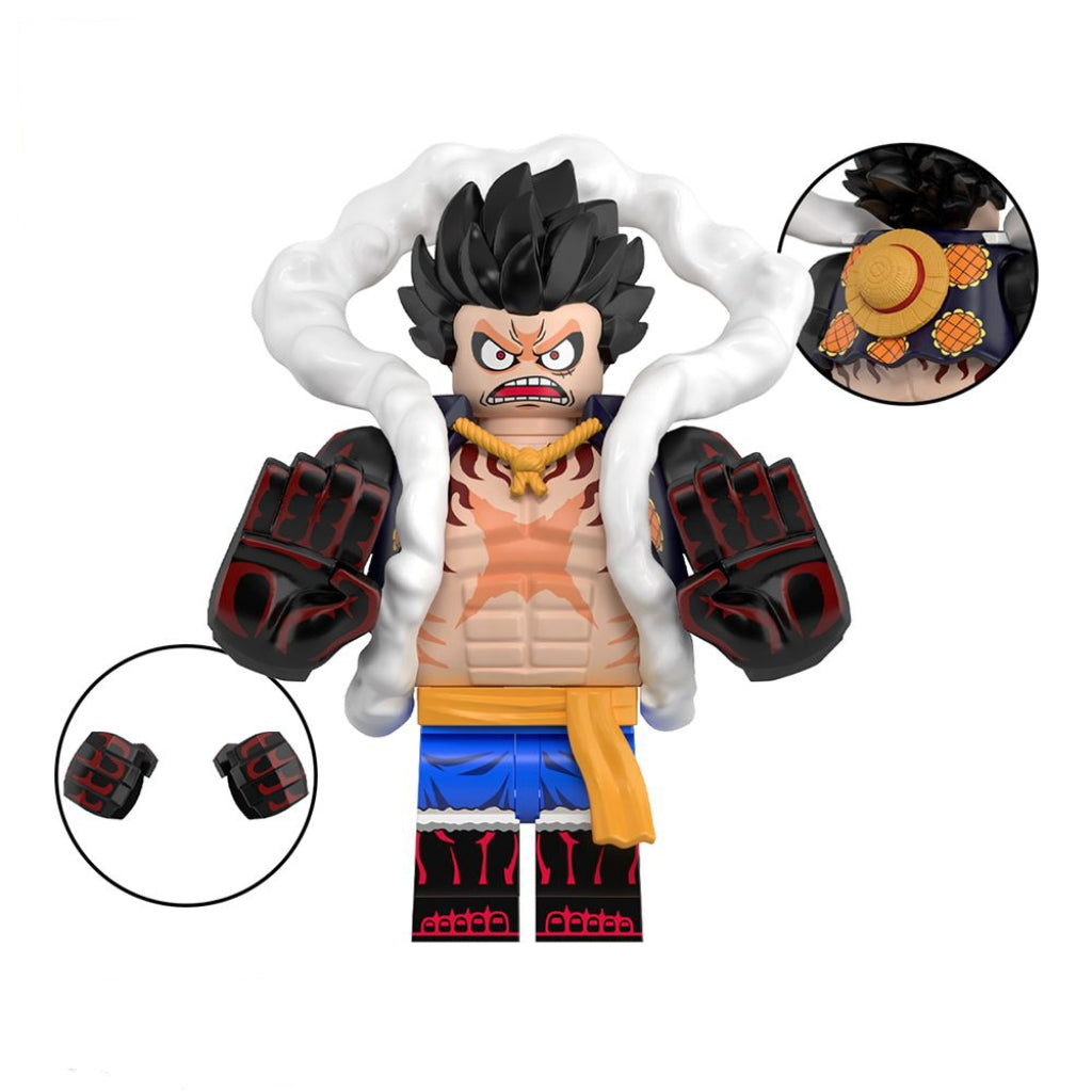 New edition,Nightmare Luffy,Fleet Admiral Akainu Building Block Mini Figure