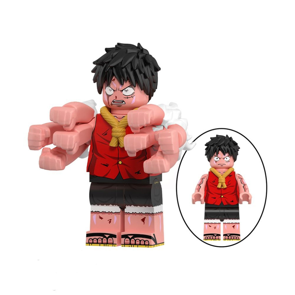 New edition,Nightmare Luffy,Fleet Admiral Akainu Building Block Mini Figure