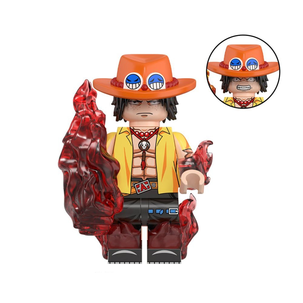 New edition,Nightmare Luffy,Fleet Admiral Akainu Building Block Mini Figure
