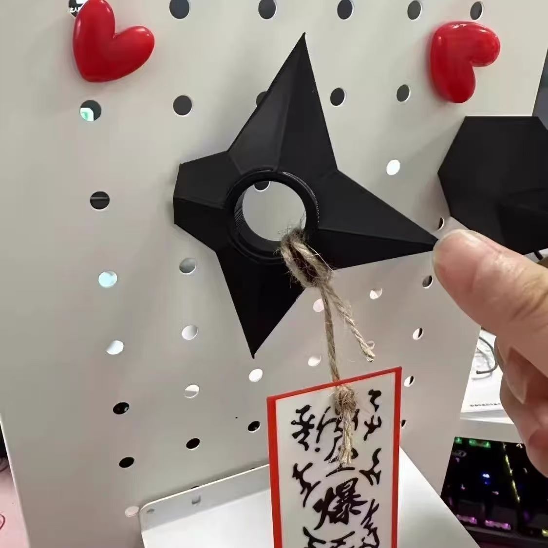 Kunai Shuriken Explosive Tag Fridge Magnet