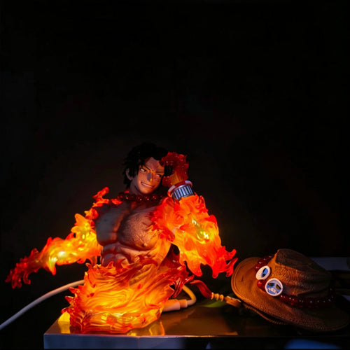 Ace Bust Led Figure Night Light – anime figure product photo 2 | Moodixa™