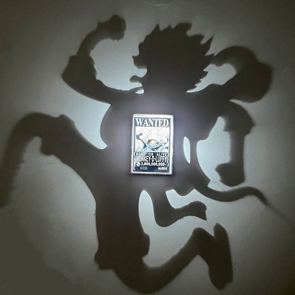 Gear 5 Luffy Shadow Light Box