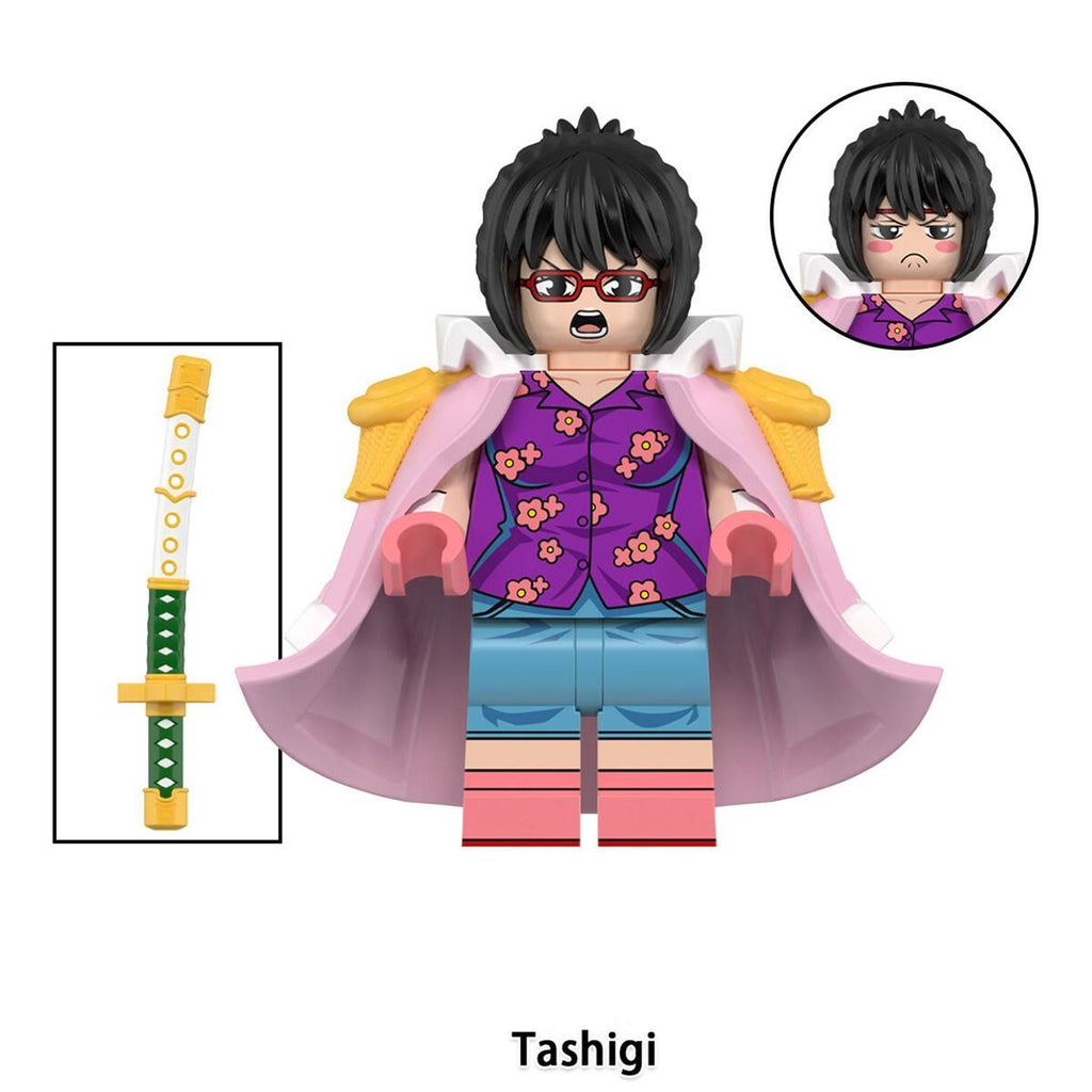 New edition,CP0 Lucci,Vegapunk,Bonney Building Block Mini Figure