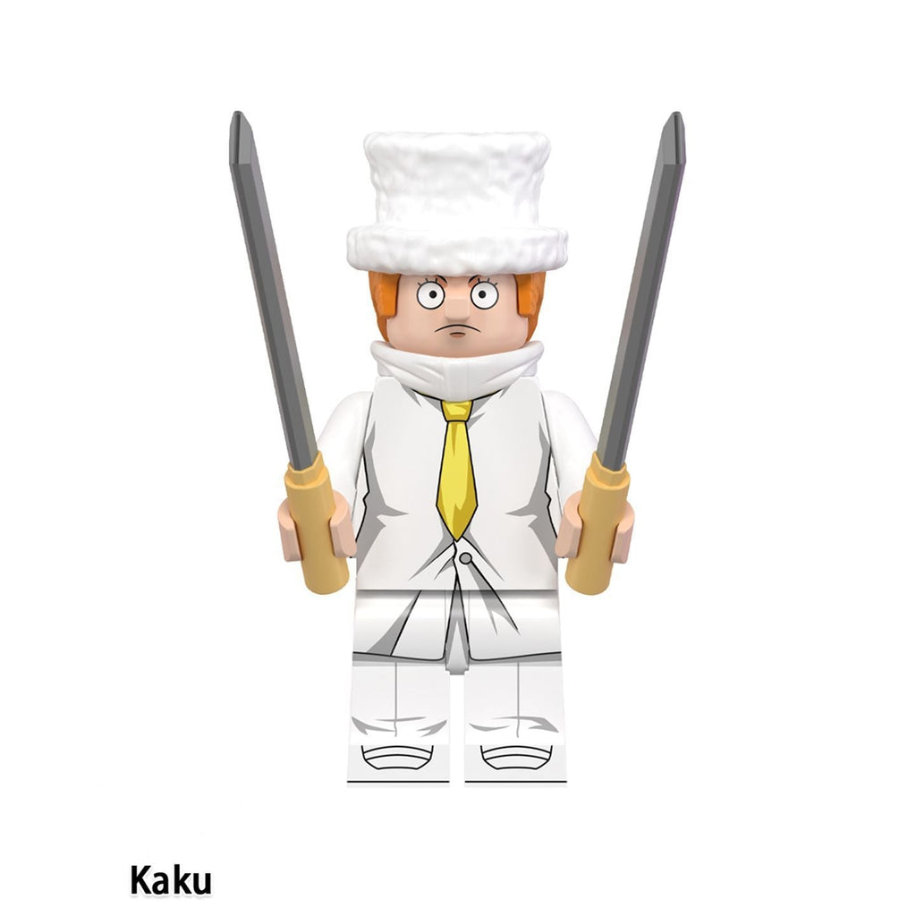 New edition,CP0 Lucci,Vegapunk,Bonney Building Block Mini Figure