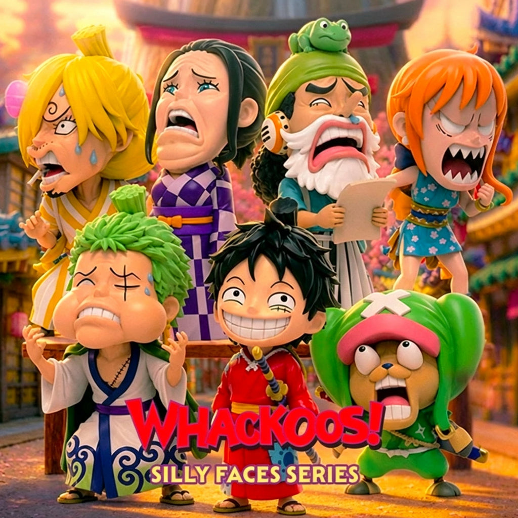 Wano Strawhats Silly Faces Series Figure Blind Box