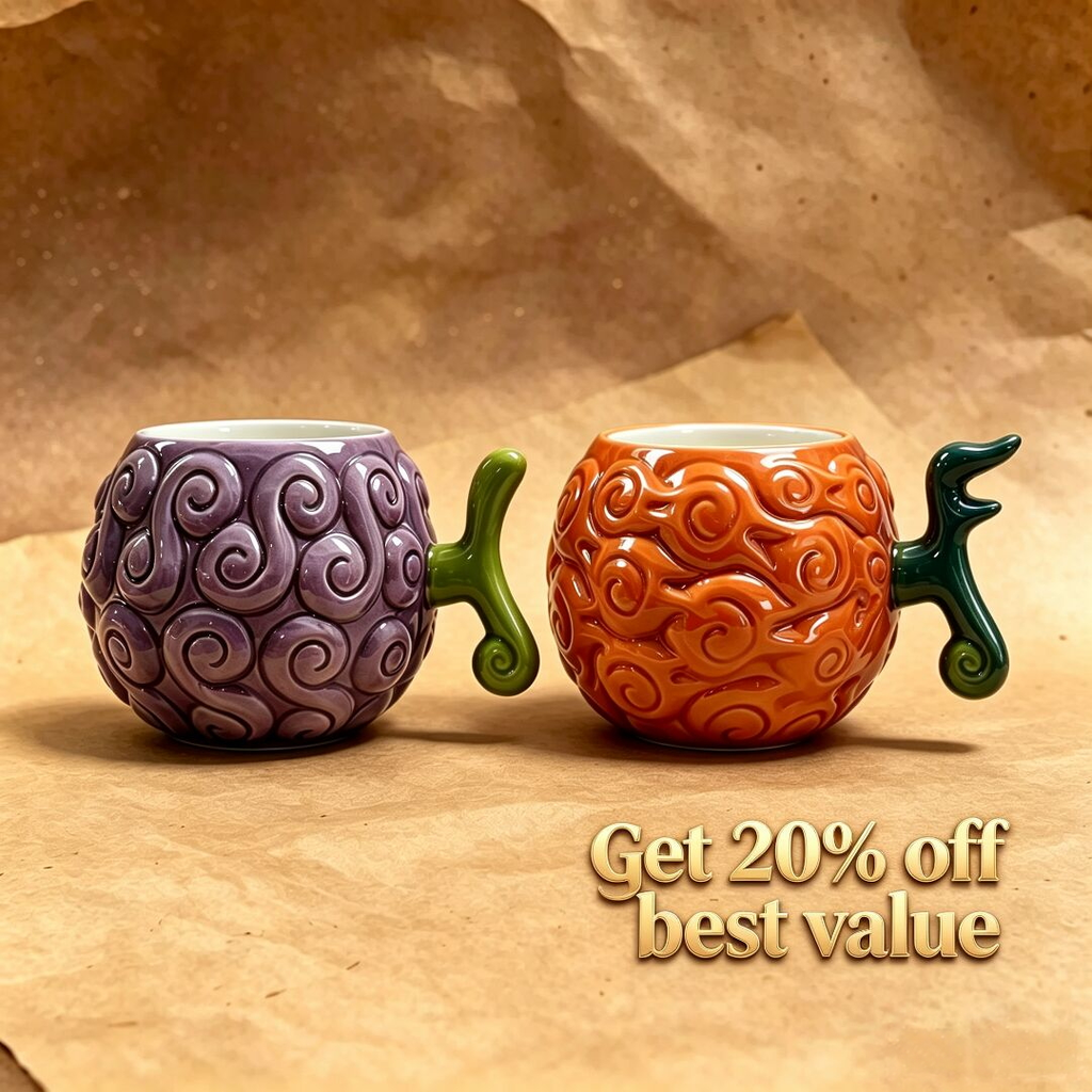 Gum-Gum Flame-Flame Devil Fruit Ceramic Mug