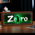 Roronoa Zoro Light Painting Night Light for Desk Setup