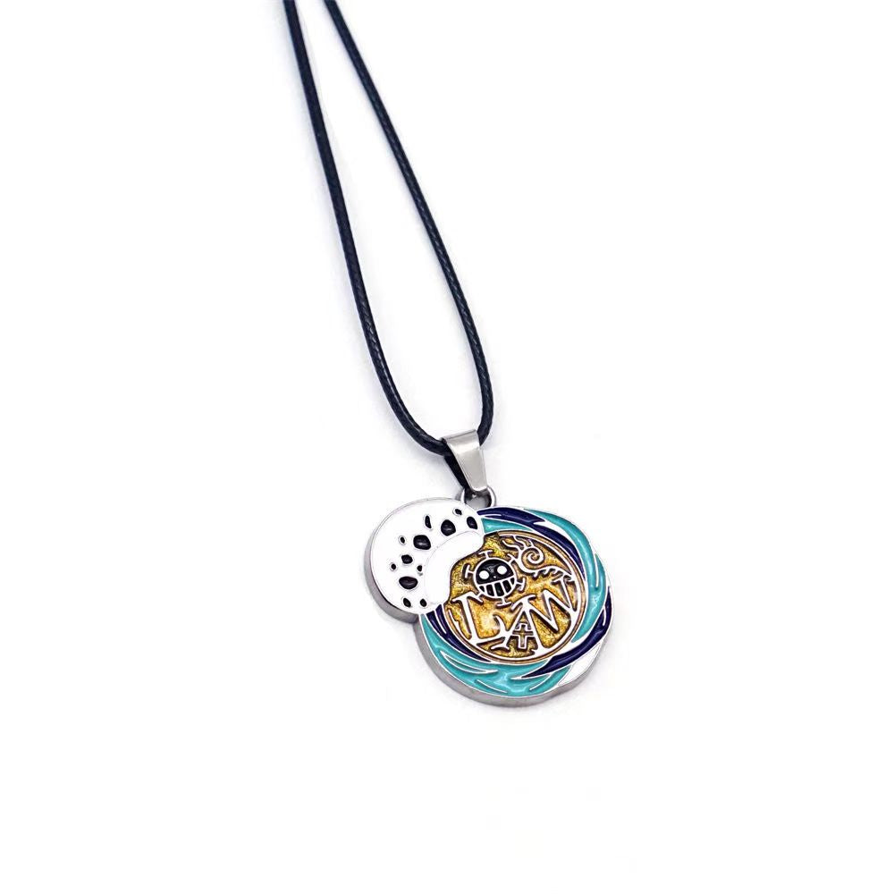 Character Name Keychain Necklace