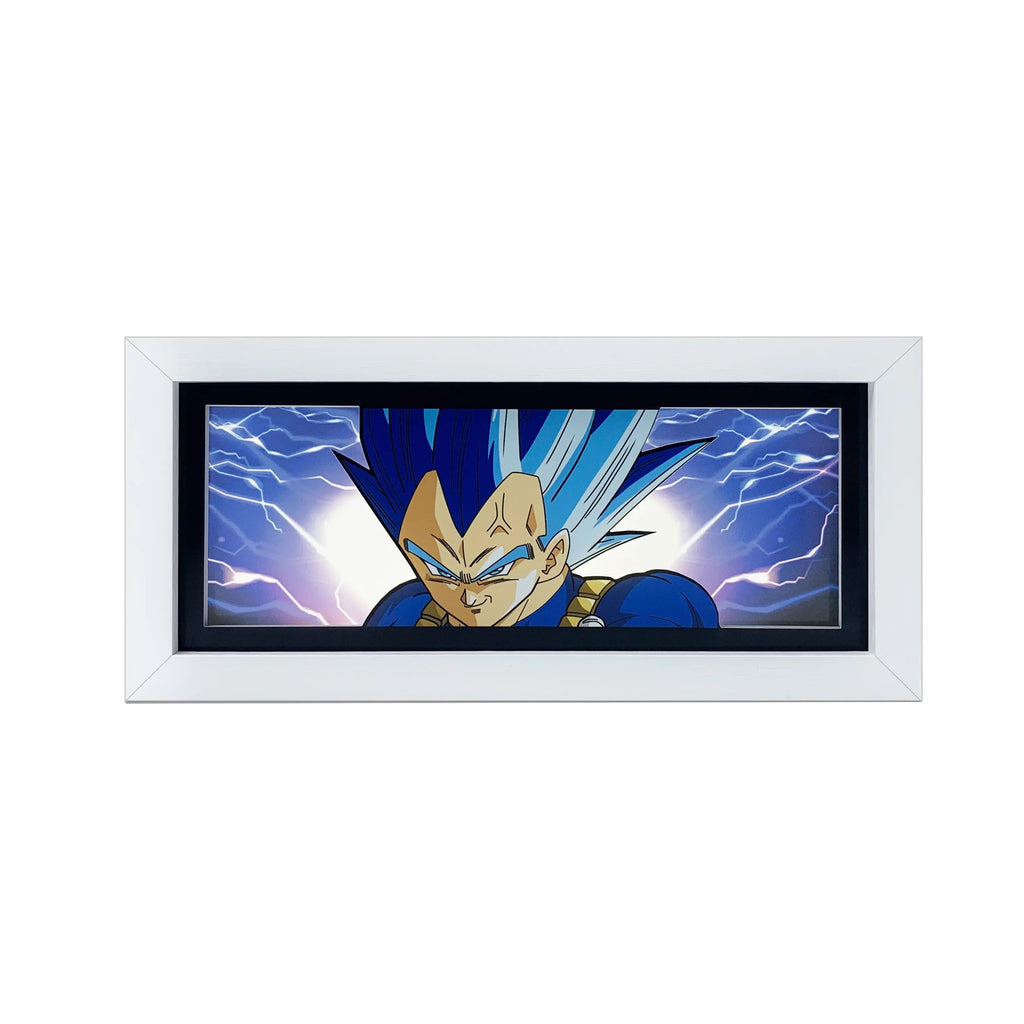 Super Saiyan Blue Evolved Vegeta Dragon Ball Super LED Light Box – Moodixa™ product image 3 of 4