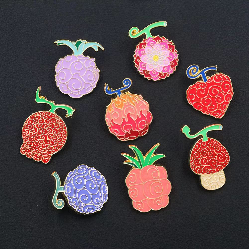 Devil Fruit Metal Pin