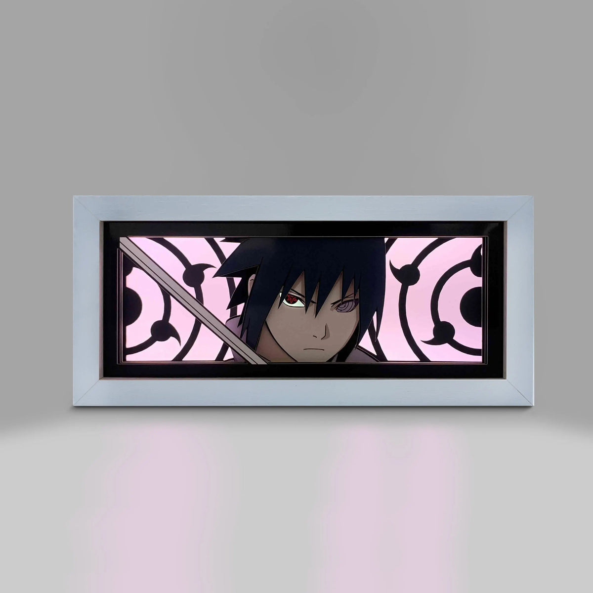 Sasuke Rinnegan/Sharingan Naruto LED Light Box – Moodixa™ product image 1 of 3