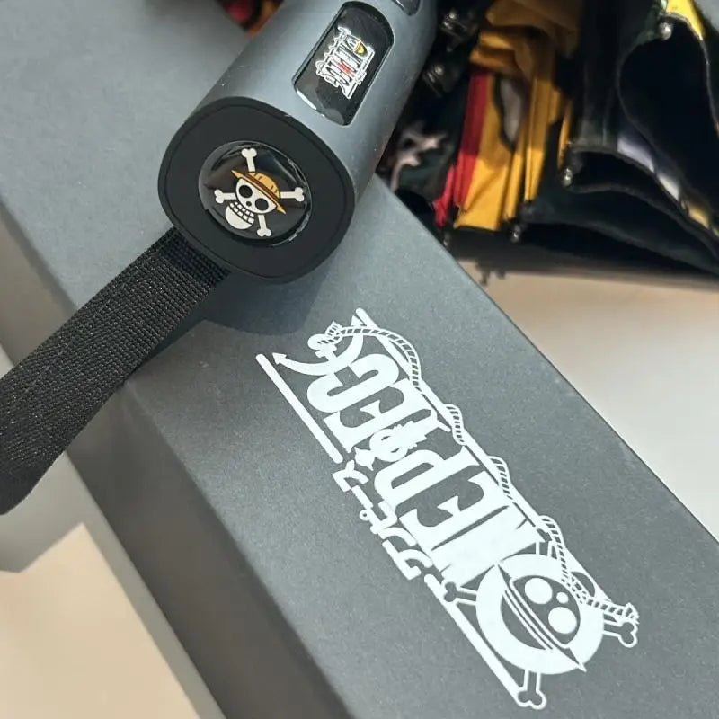 One Piece Anime Folding Umbrella – Automatic Sun & Rain UV Protection, Luffy Zoro Inspired Design ☂️