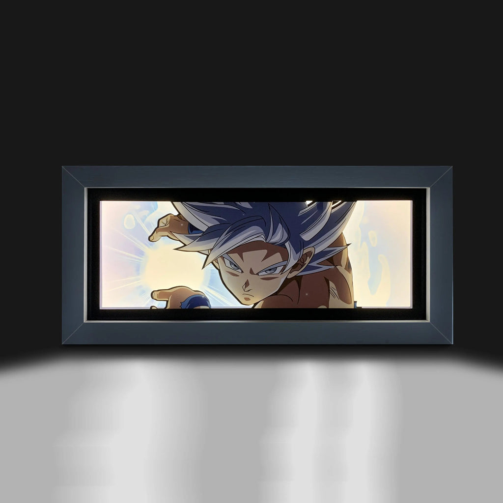 Ultra Instinct Goku Dragon Ball Super LED Light Box – Moodixa™ product image 2 of 4