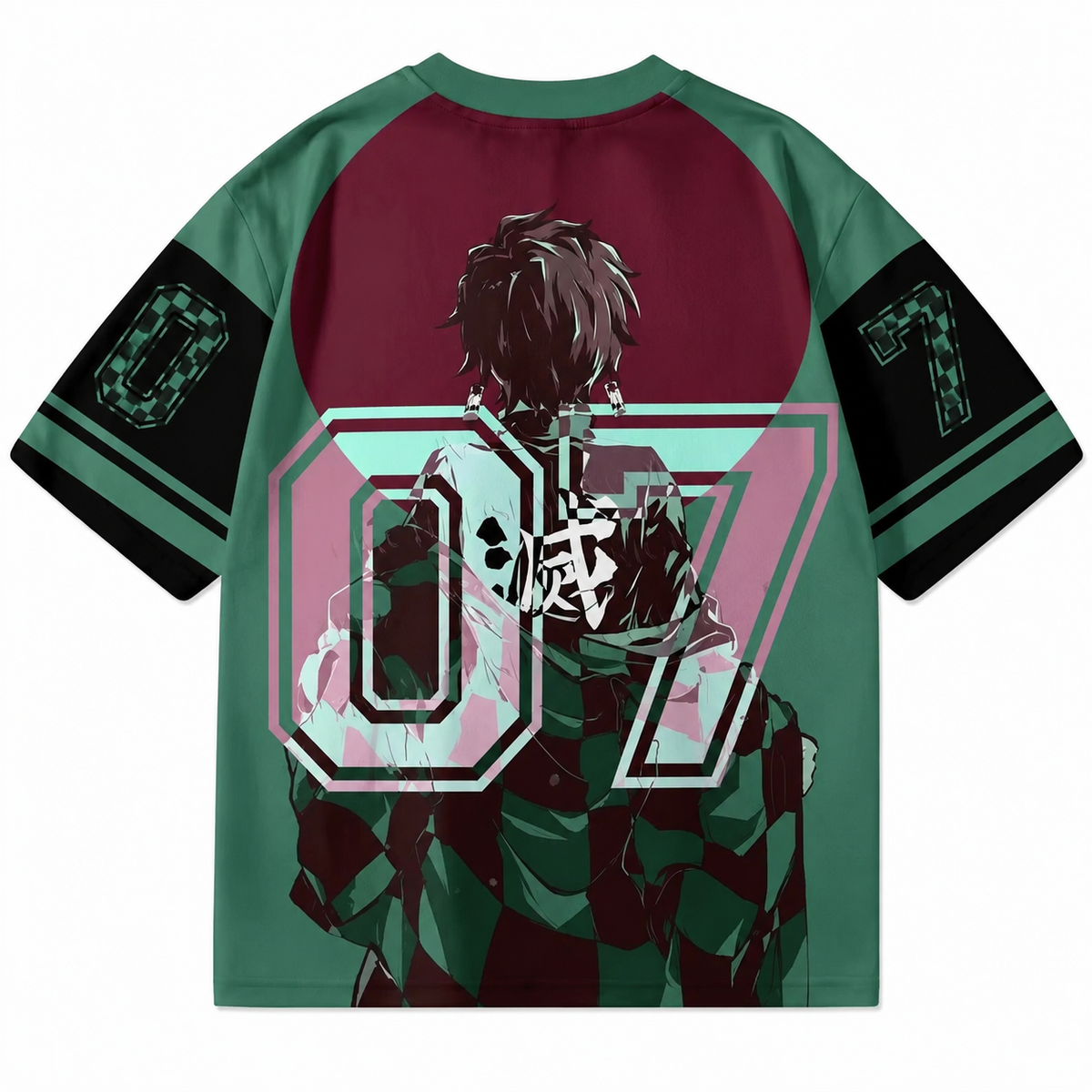 Tanjiro Kamado Anime Jersey – anime graphic jersey product image 2 | Moodixa™