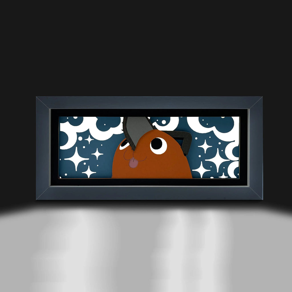 Pochita Chainsaw Man LED Light Box – Moodixa™ product image 2 of 4