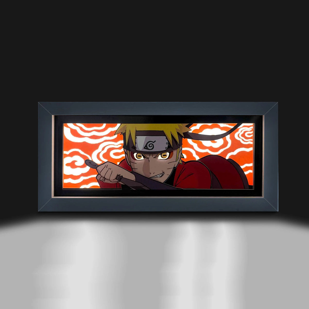Naruto Uzumaki Sage Mode LED Light Box – Moodixa™ product image 2 of 3