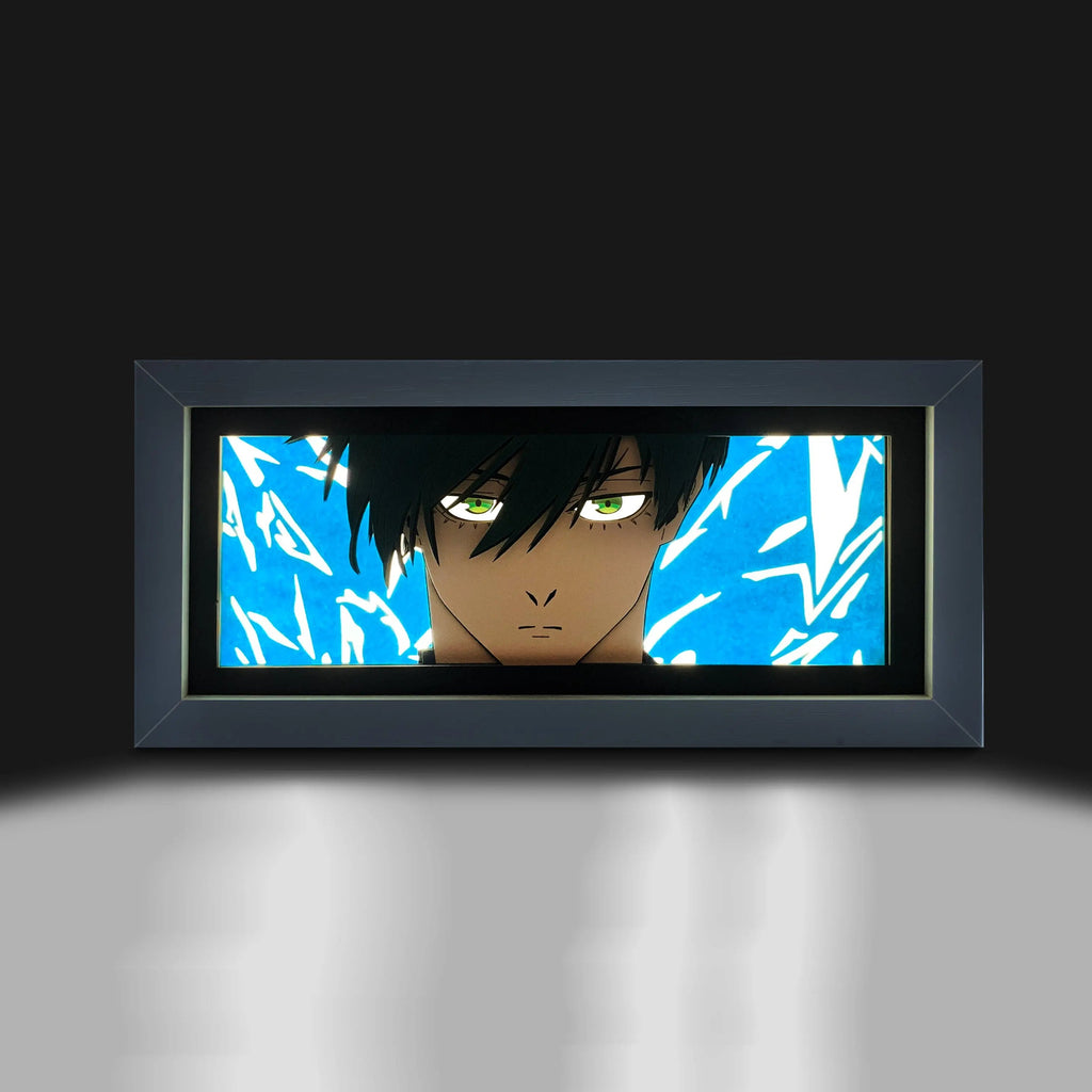 Rin Itoshi Eyes Blue Lock LED Light Box – Moodixa™ product image 2 of 4