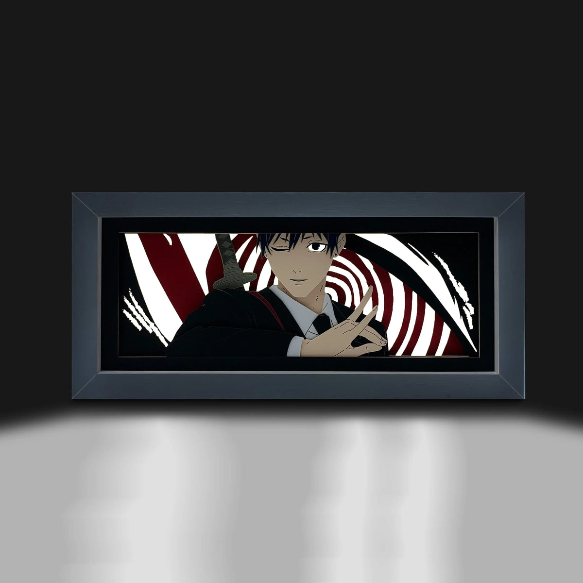 Aki Hayakawa Chainsaw Man LED Light Box – Moodixa™ product image 2 of 4