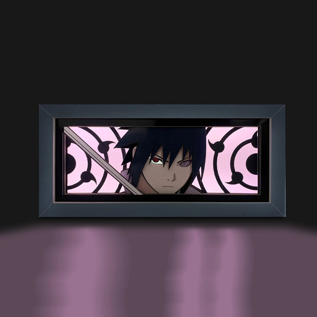 Sasuke Rinnegan/Sharingan Naruto LED Light Box – Moodixa™ product image 2 of 3