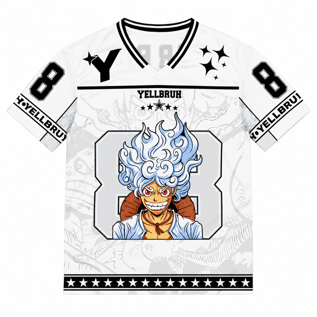Monkey D. Luffy One Piece Jersey V2 – anime graphic jersey product image 1 | Moodixa™
