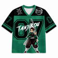 Tanjiro Kamado Anime Jersey – anime graphic jersey product image 1 | Moodixa™