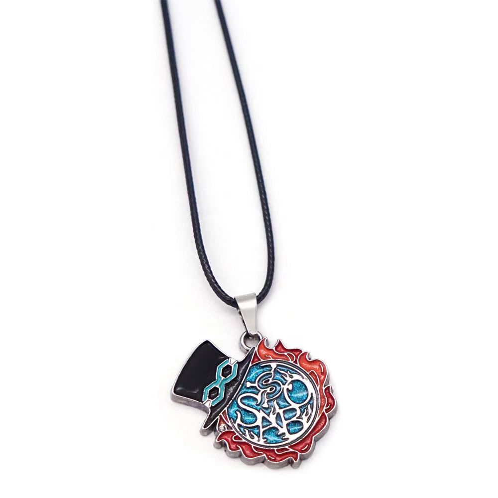 Character Name Keychain Necklace