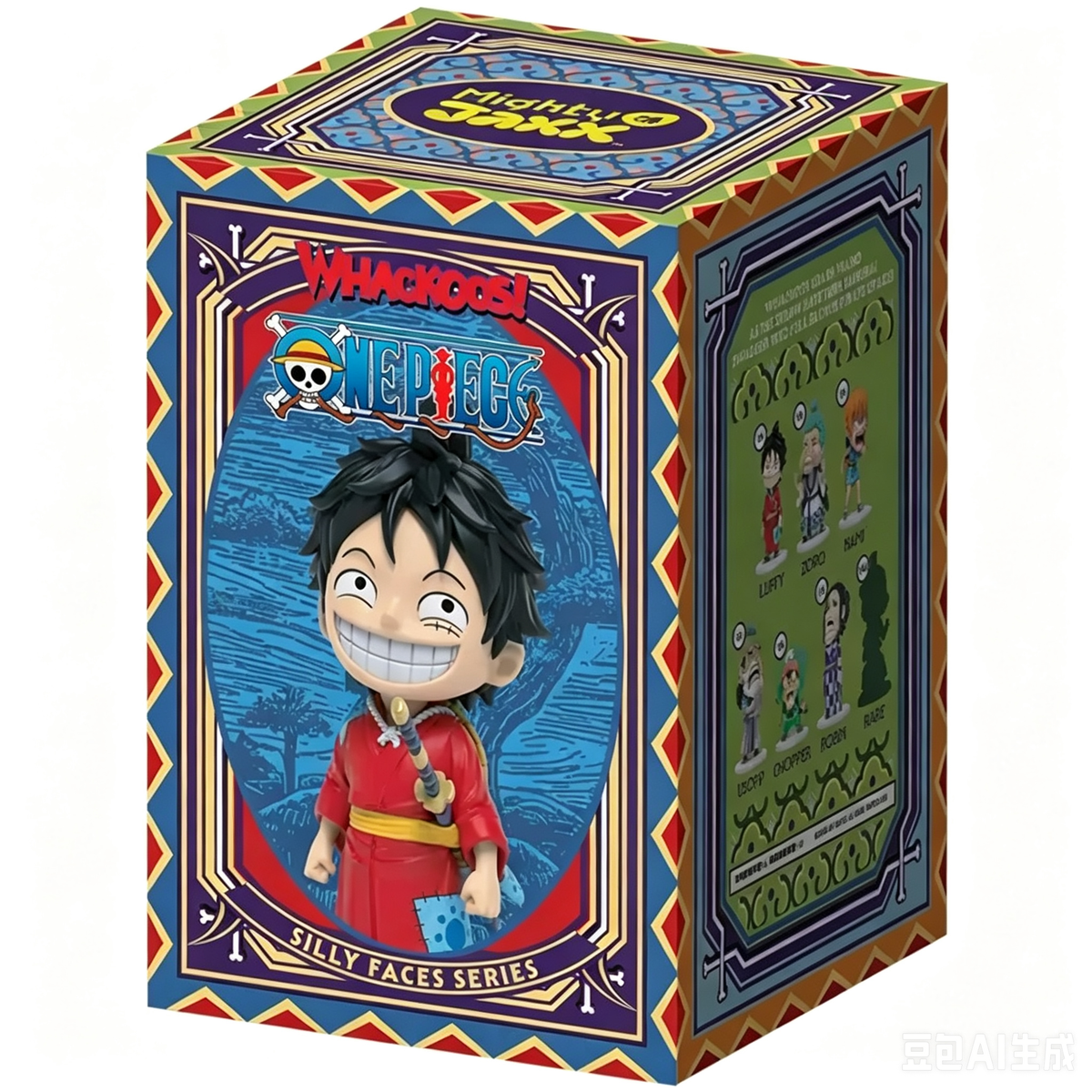 Wano Strawhats Silly Faces Series Figure Blind Box