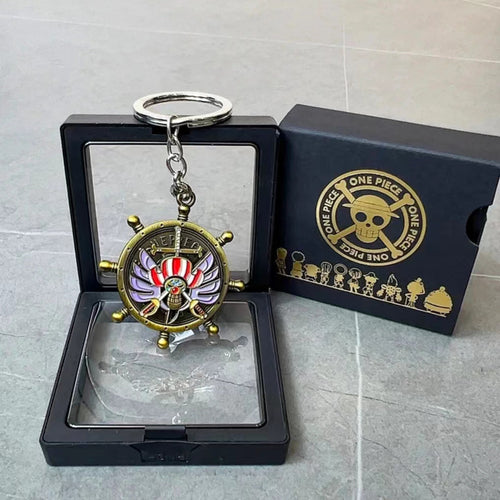 Buggy Luffy Stress Relief Fidget Spinner Keychain – keychain product photo 1 | Moodixa™