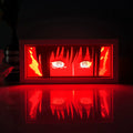 Chainsaw Man Anime RGB LED Light Frame – Dark Aesthetic Anime Room Decor 🔥