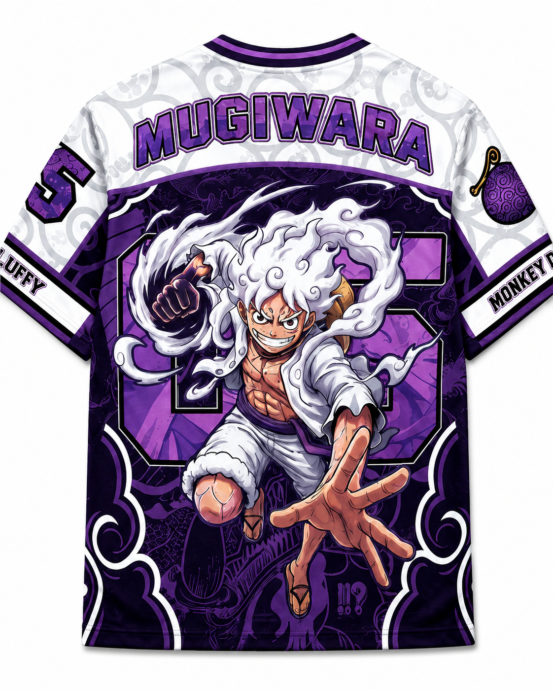 Monkey D. Luffy Anime Jersey – anime graphic jersey product image 2 | Moodixa™