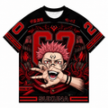 Ryomen Sukuna Black Jersey – anime graphic jersey product image 1 | Moodixa™