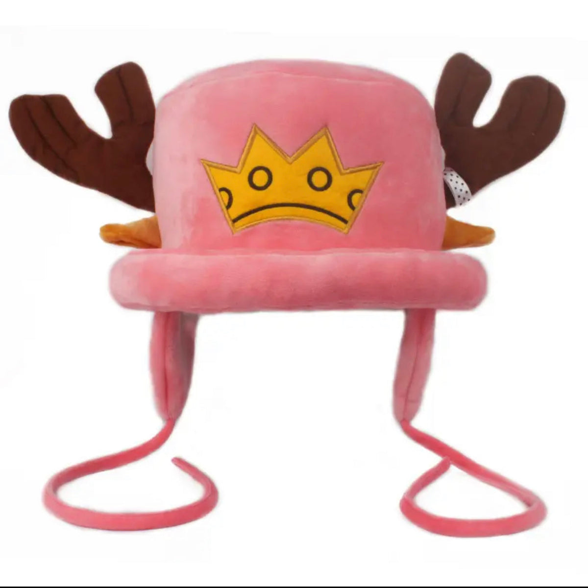 Chopper Plush Hat Soft Anime-Inspired Cosplay Hat