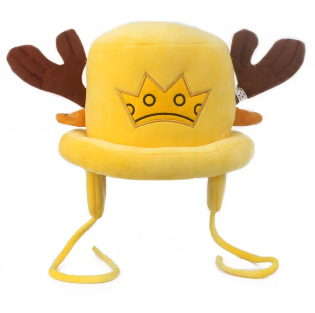 Chopper Plush Hat Soft Anime-Inspired Cosplay Hat