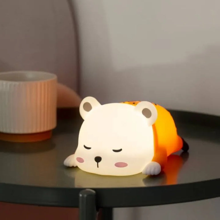 Bepo LED Night Light Rechargeable Silicone Tap Lamp – anime lamp product photo 5 | Moodixa™