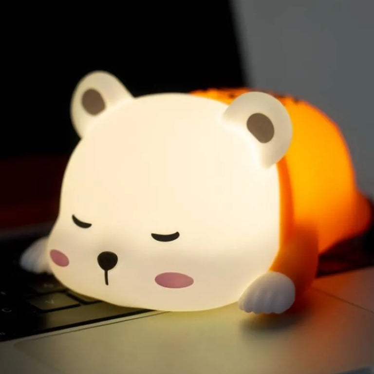 Bepo LED Night Light Rechargeable Silicone Tap Lamp – anime lamp product photo 1 | Moodixa™