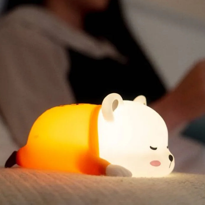 Bepo LED Night Light Rechargeable Silicone Tap Lamp – anime lamp product photo 3 | Moodixa™