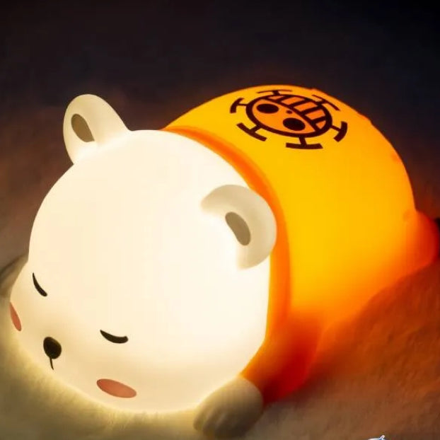 Bepo LED Night Light Rechargeable Silicone Tap Lamp – anime lamp product photo 2 | Moodixa™