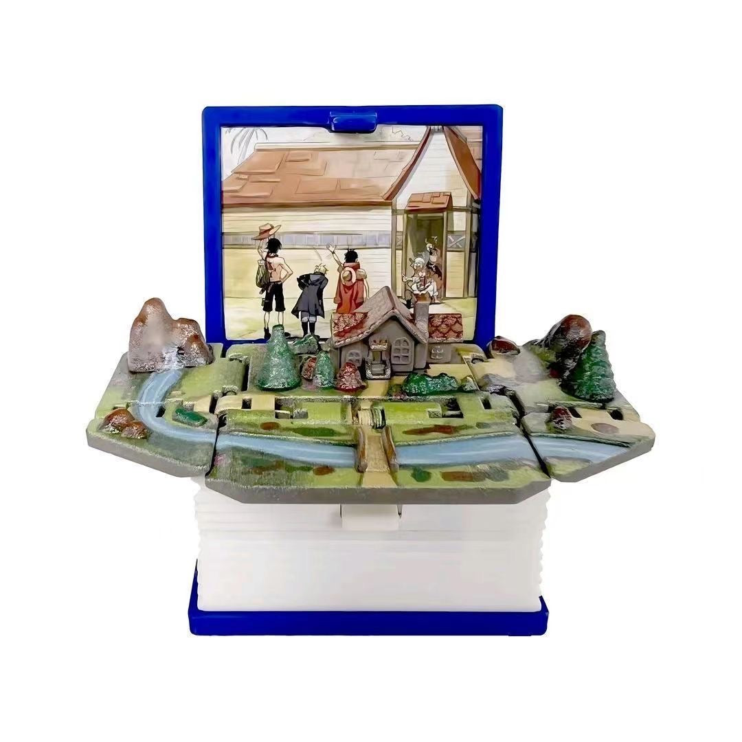 ASL 3D Book Keychain Pendant Bag Charm