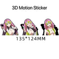 DSlayer characters 3D Motion sticker
