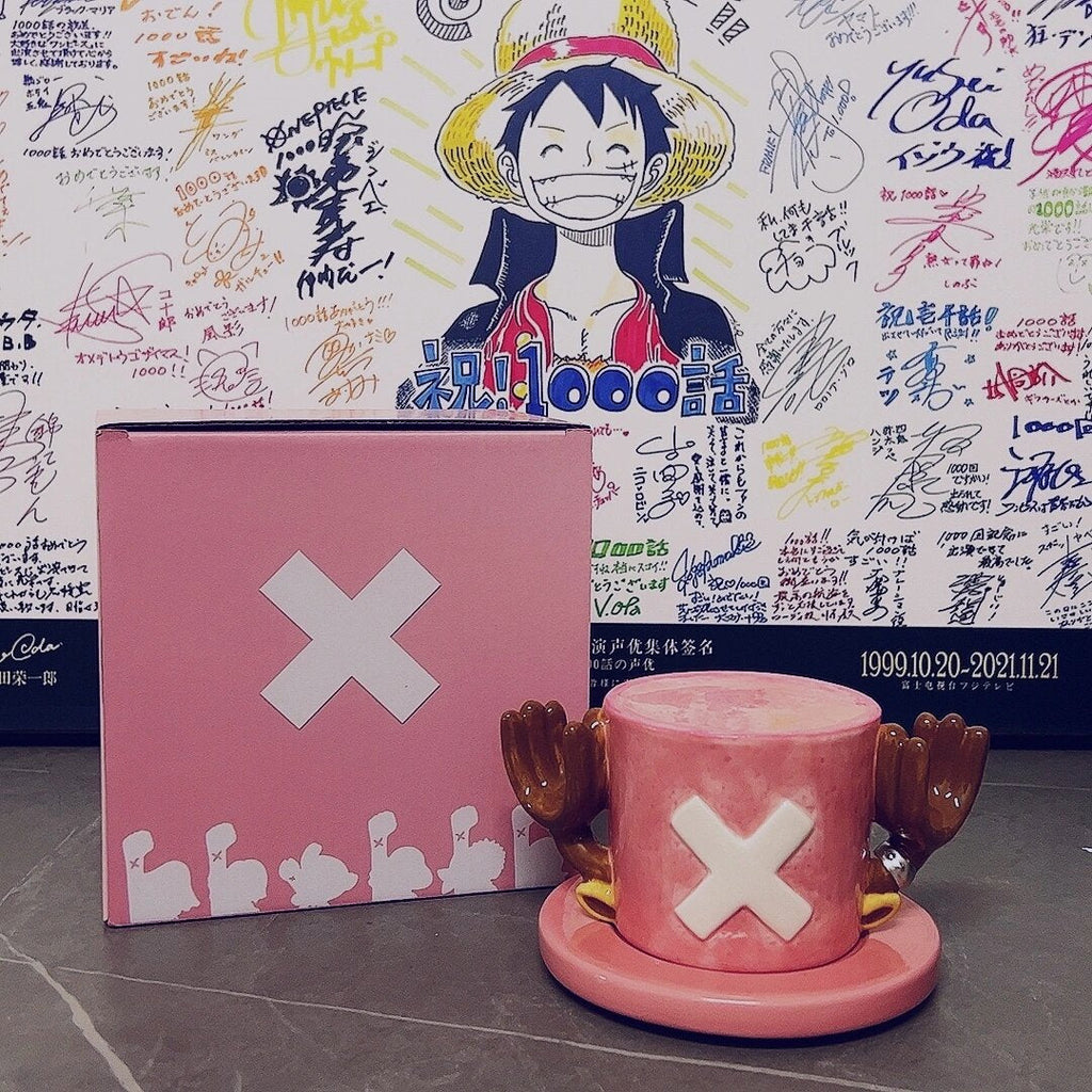 Limited Edition Chopper Hat Ceramic Mug Hand-Painted Collectible